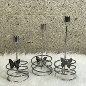 جاشمعی طرح پروانه نقره ای