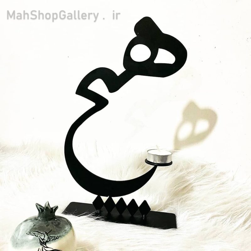 جاشمعی فلز کوره ای رنگ ثابت طرح هیچ